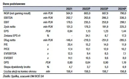 sts holding rekomendacja dm bos prognoza 2023 grafika numer 2