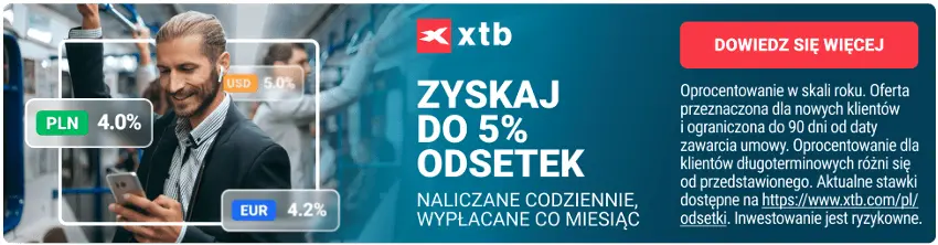 w xtb zyskujesz jeszcze wiecej polska platforma inwestycyjna podnosi stawke oprocentowania depozytow grafika numer 1