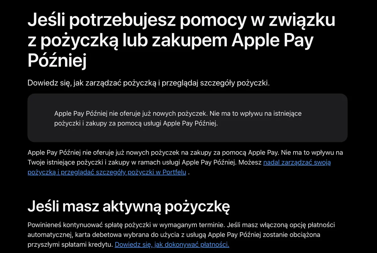 apple pay later konczy swoja dzialalnosc co to oznacza dla uzytkownikow grafika numer 1