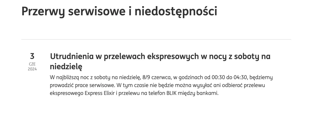 przerwa techniczna w ing toyota bank i innych weekend 8 9 czerwca sprawdz czy ty zrobisz przelew zaplacisz gotowka lub wyplacic srodki w najblizszych dniach grafika numer 1