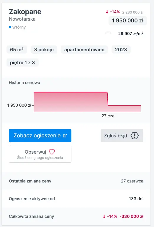 przeceny mieszkan siegaja 300 tysiecy zlotych kapitulacja sprzedajacych grafika numer 7