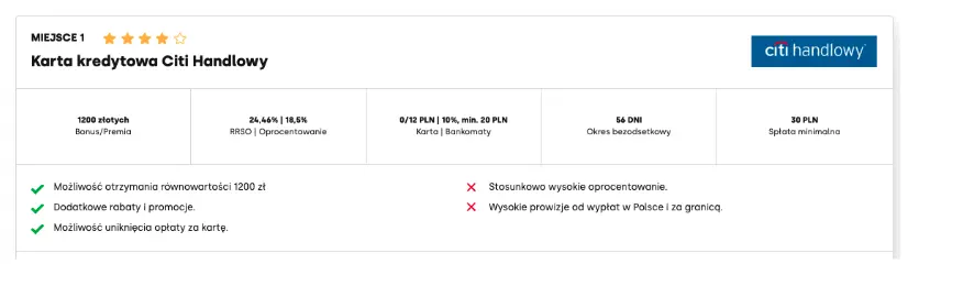 ranking kart kredytowych sierpien 2024 najlepsze warunki karta kredytowa sierpien 2024 zestawienie ofert koszty okres bezodsetkowy oprocentowanie bonusy grafika numer 1