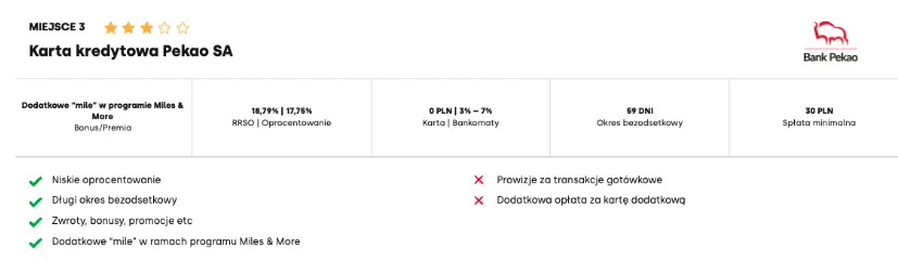 ranking kart kredytowych sierpien 2024 najlepsze warunki karta kredytowa sierpien 2024 zestawienie ofert koszty okres bezodsetkowy oprocentowanie bonusy grafika numer 3