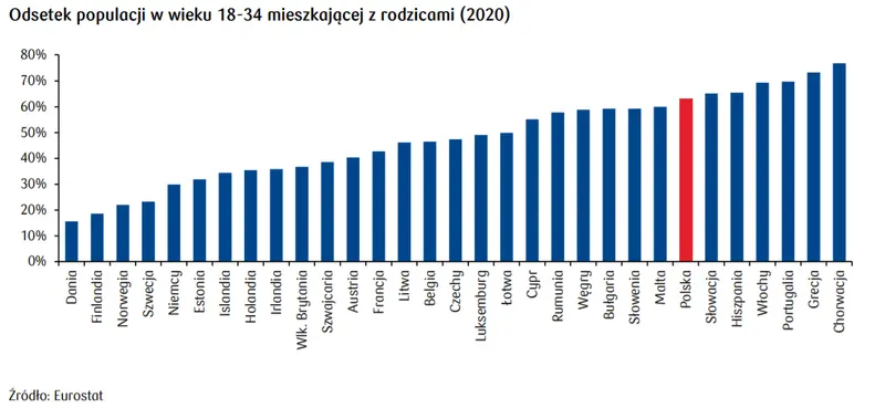 Wielopokoleniowość gospodarstw domowych a wzmożony popyt na mieszkania - sprawdź raport PKO dotyczący rynku nieruchomości i budownictwa mieszkaniowego - 3