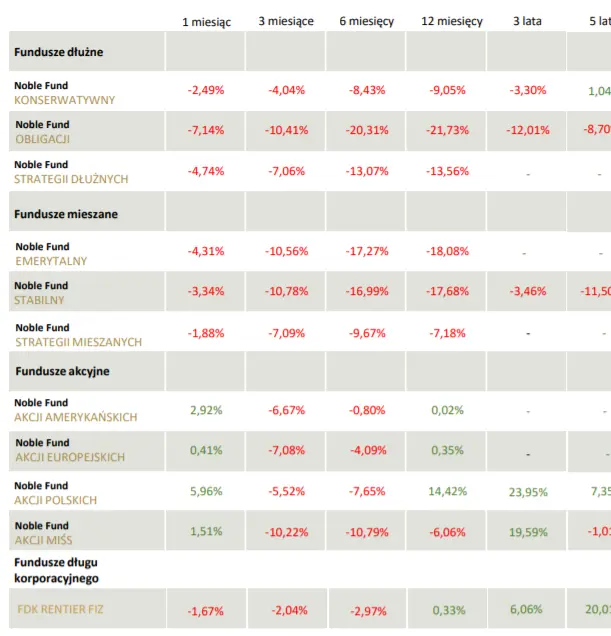 Fundusze dłużne, fundusze akcyjne, fundusze mieszane: zobacz, które segmenty rynku poradziły sobie najlepiej - 1