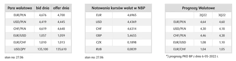 Kursy walut 28.06.: narodowa waluta (PLN) pod presją wahań rynkowego sentymentu. Notowania euro do forinta (EUR/HUF) osiągają nowe szczyty - 2