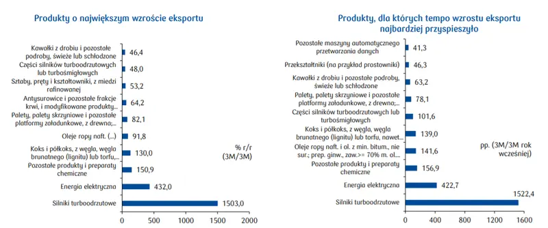 Struktura polskiego eksportu towarów i usług. Kluczowe znaczenie usług transportowych i BPO, silny eksport maszyn i środków transportu - 2