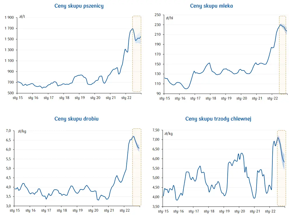 Agro Nawigator: Presja kosztów surowcowych w przetwórstwie nie taka straszna? [zboża, mleko, drób, wieprzowina, owoce, warzywa] - 3