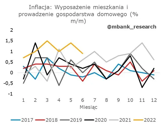 Czechy: rzut oka na strukturę inflacji - 6