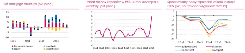 PKB w Polsce - Po bardzo dobrym początku 2022 roku polską gospodarkę czeka okres wyraźnego hamowania - 1