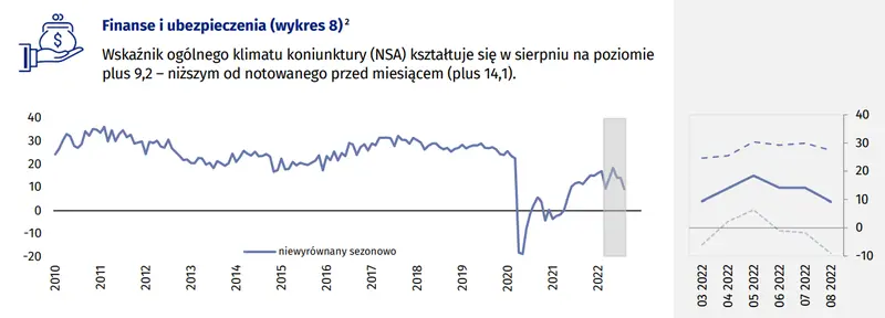 Koniunktura w przetwórstwie przemysłowym, bu- 22.08.2022 r. downictwie, handlu i usługach – sierpień 2022 r - 11