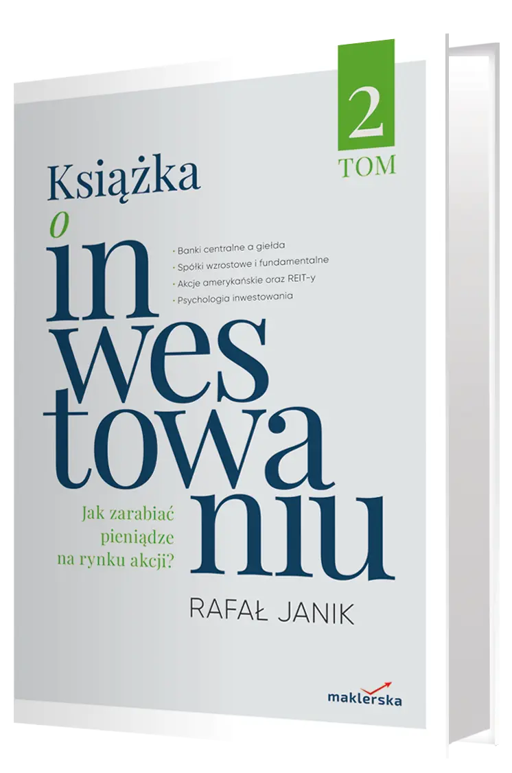 “Książka o inwestowaniu tom 2” Rafała Janika jest już dostępna w księgarni maklerska.pl - 1