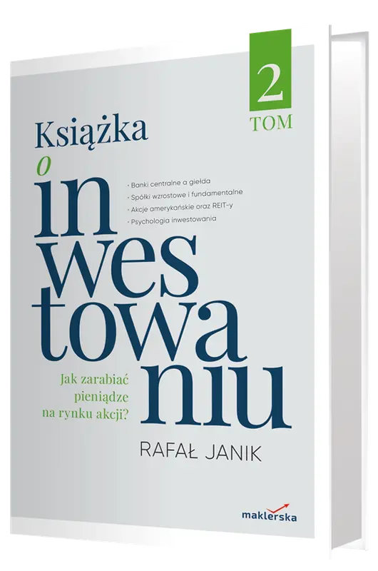 “Książka o inwestowaniu tom 2” Rafała Janika jest już dostępna w księgarni maklerska.pl - 1