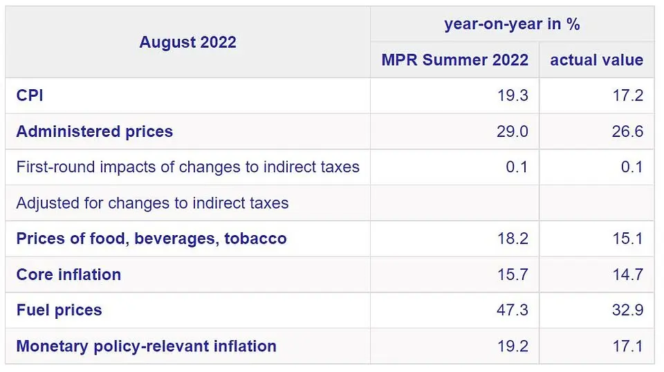 Czechy: Inflacja w dół - 1