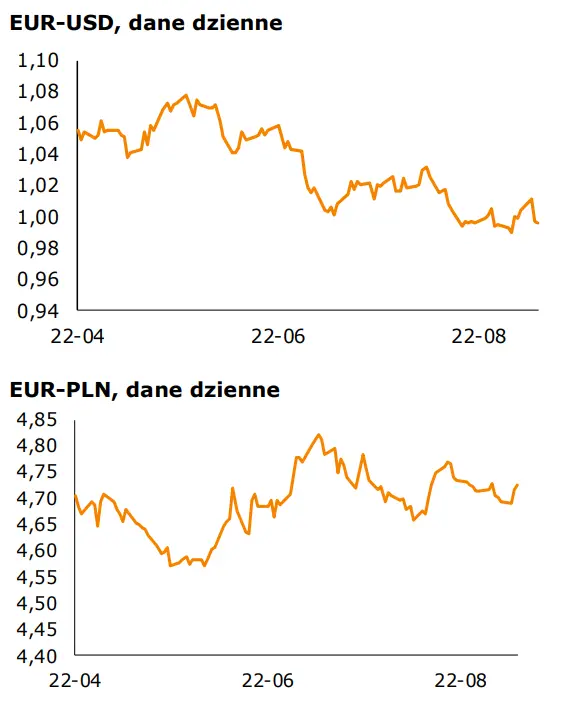 Informacje gospodarcze oraz kursy walutowe (USD-PLN, CHF-PLN, EUR-PLN, EUR-USD): płaca minimalna w górę  - 1
