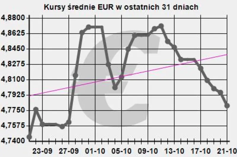 Kurs euro: ile kosztuje euro (kurs EURPLN)