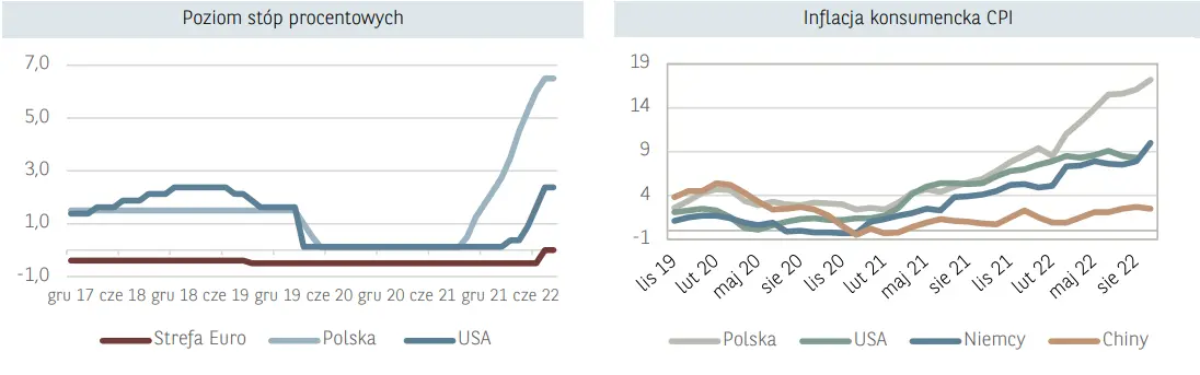 Sytuacja makroekonomiczna - Polska i świat. Wysoki wskaźnik CPI w krajach europejskich, inflacja w USA zwalnia - 1