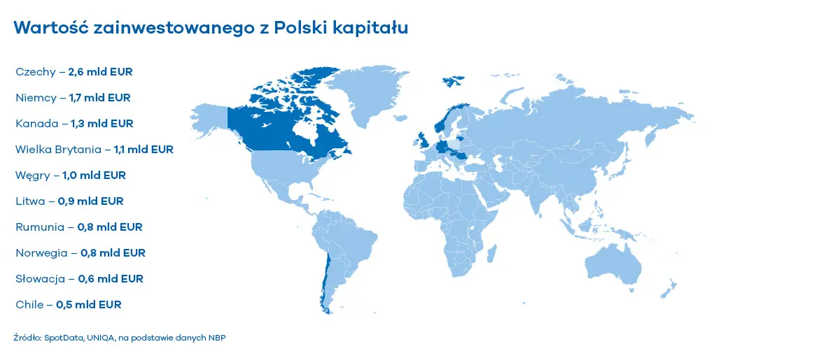 Inwestycje zagraniczne polskich firm - raport - 1