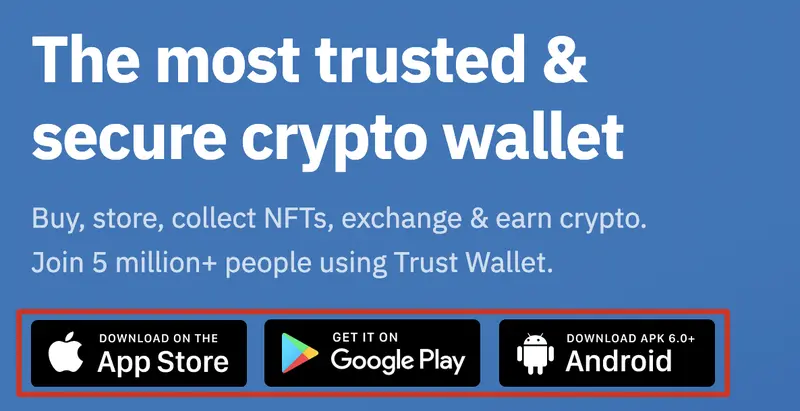 Łączenie Trust Wallet z Binance Smart Chain (BSC) - 1