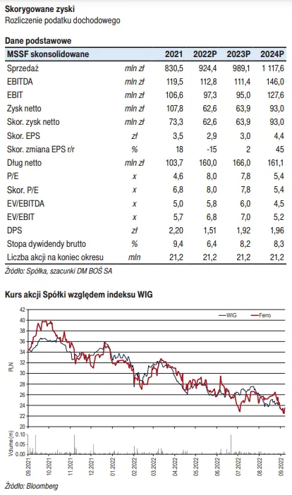 Rekomendacja dla spółki Ferro SA – analiza wykonana na zlecenie GPW - 1