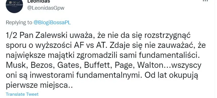 Skuteczność analityki fundamentalnej - dyskusje młodych i jak bardzo zmieniła się perspektywa wartości  - 1