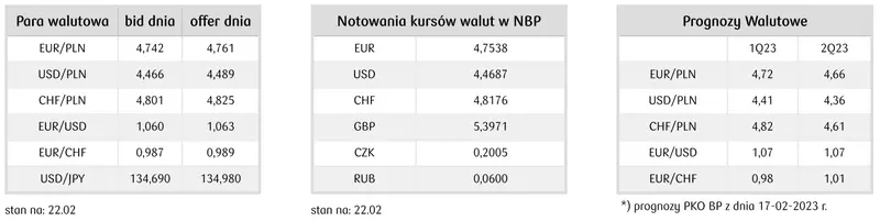 Kursy walut. Postawa banków centralnych z rynków bazowych ogranicza pole do zauważalnego umocnienia złotego (PLN) - 2