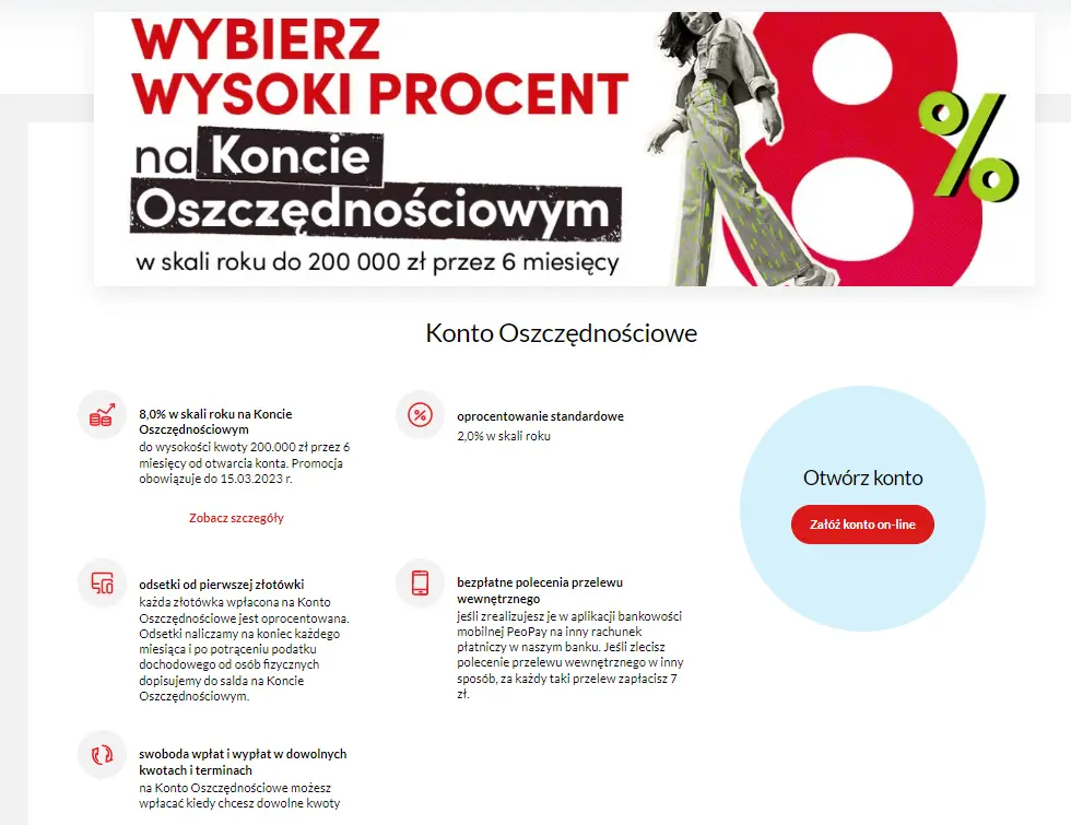 Ranking kont oszczędnościowych na marzec 2023. Który bank proponuje najlepsze konto oszczędnościowe na marzec 2023? Analizujemy oferty rynkowe, a ty zarabiaj na oprocentowaniu! - 4