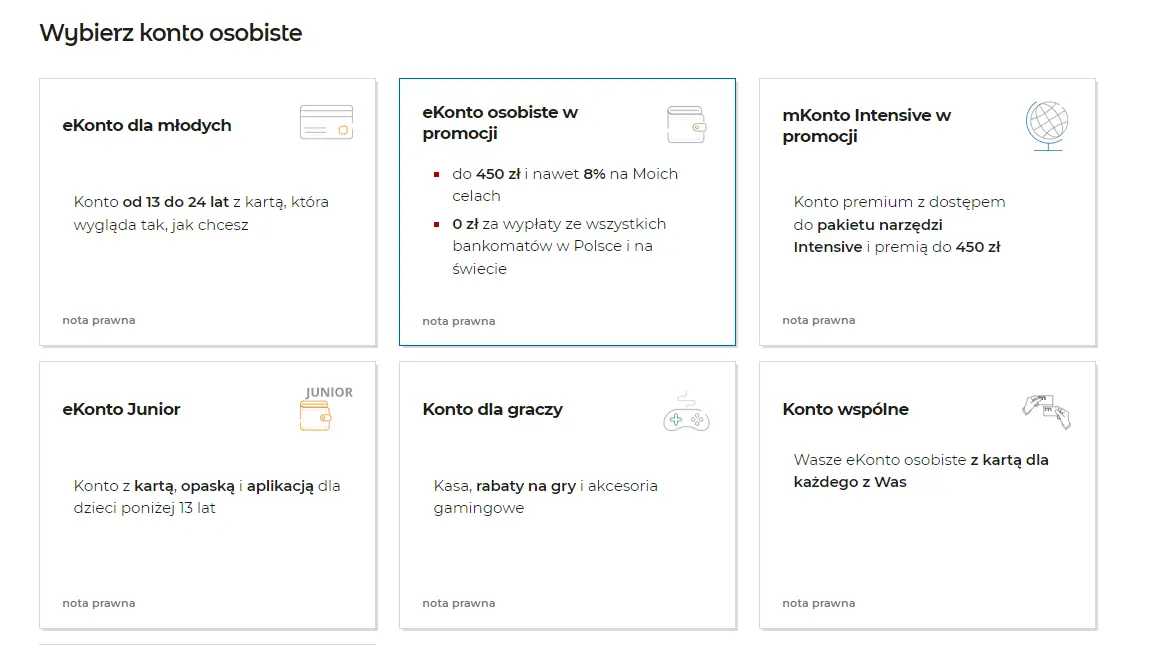 Ranking kont osobistych na marzec 2023. Który bank oferuje najlepszą ofertę konta osobistego w marcu 2023? - 2