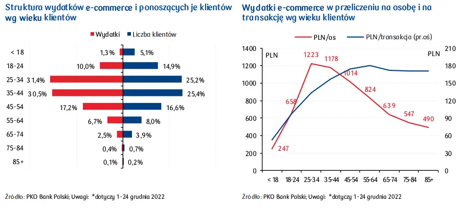 Struktura wydatków w branży e-handlu. E-commerce domeną młodszych - 1