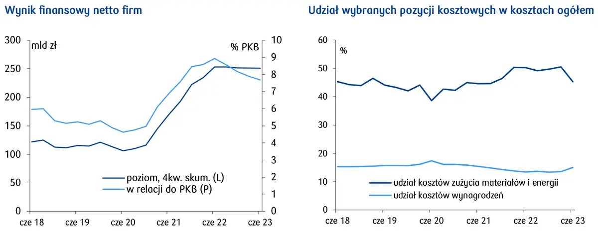 Hamowanie gospodarki przy braku spadku rentowności firm  - 3