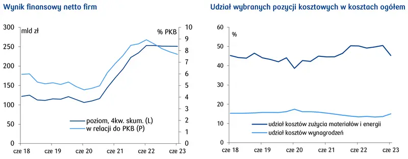 Hamowanie gospodarki przy braku spadku rentowności firm  - 3