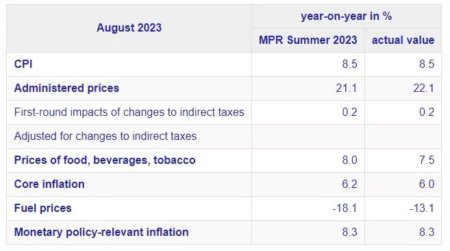 Co skrywa czeska inflacja? Prognoza CNB nie do końca pokryła się z realiami - 14