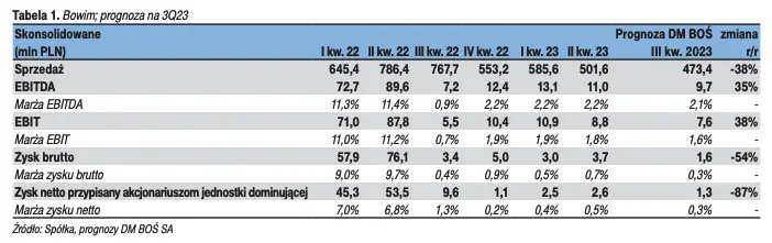 Akcje tej spółki mogą jeszcze mocno zaskoczyć. Sprawdź, jakie są oczekiwania wyników finansowych za III kw. 2023 roku  - 2