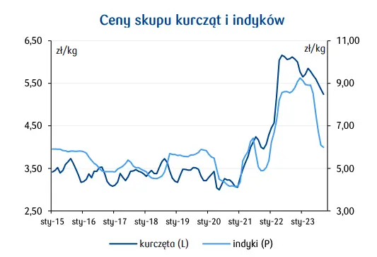 Ceny drobiu będą spadać? Perspektywy na 4Q23 i 1H24 nie pozostawiają złudzeń  - 2