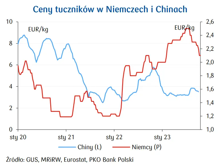 Ceny wieprzowiny w Polsce: eksport spada, a ceny razem z nim. Czy jest szansa na poprawę w przyszłym roku? - 3