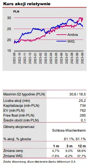 Ambra akcje prognozy na najbliższe dni – udane zakończenie roku  - 1