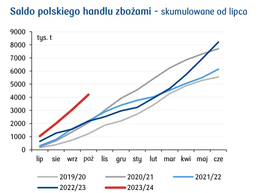 Ceny zbóż. Prognozy dla cen pszenicy i kukurydzy na 2024 rok  - 2