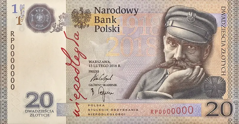 Banknot kolekcjonerski PLN   