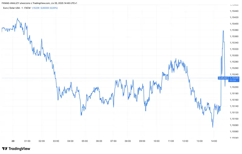 nowe dane z rynku pracy oto reakcja kursu dolara i euro grafika numer 6