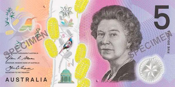 „Plastikowe pieniądze”, czyli jak wyglądają banknoty oraz monety dolara australijskiego AUD? - 1