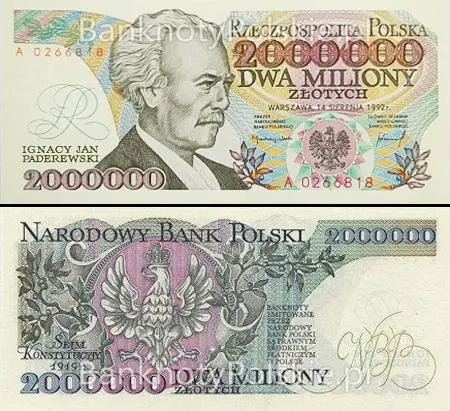 Wszyscy jesteśmy milionerami! Wszystkie banknoty polskiego złotego w jednym miejscu - 8