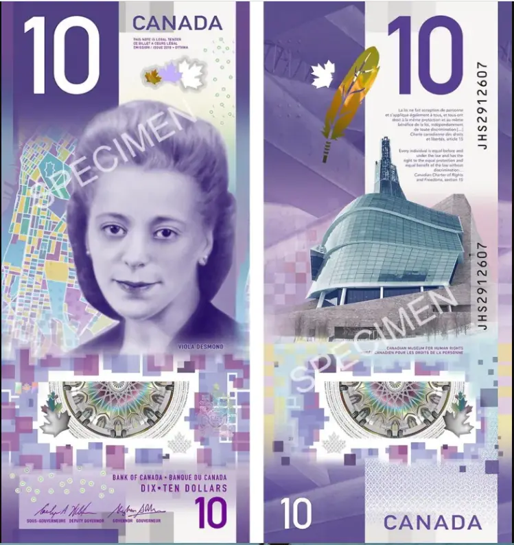 Loonie. Od szatańskiego banknotu po polimerowe cudeńka! Dolar kanadyjski – ciekawostki, banknoty, monety i historyczne notowania CAD.  - 10