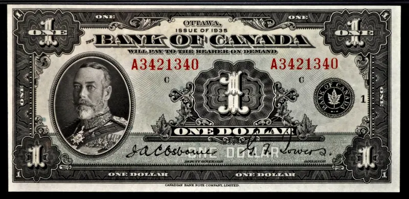 Loonie. Od szatańskiego banknotu po polimerowe cudeńka! Dolar kanadyjski – ciekawostki, banknoty, monety i historyczne notowania CAD.  - 2