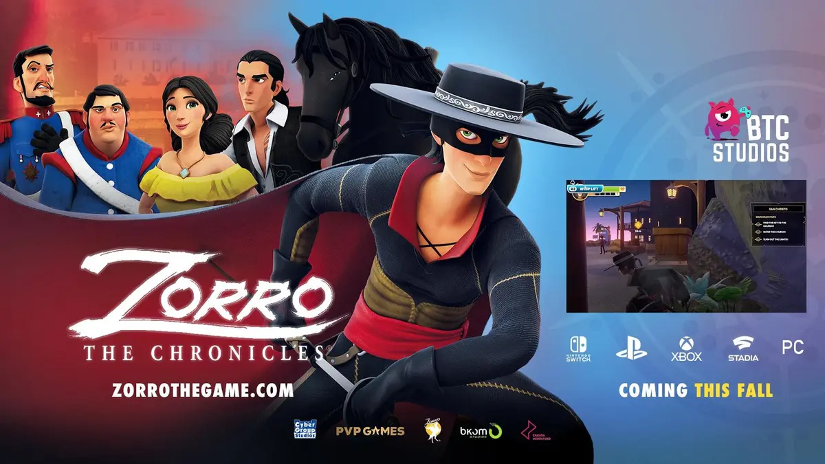 BTC Studios zapowiada premierę gry „Zorro The Chronicles” - 1