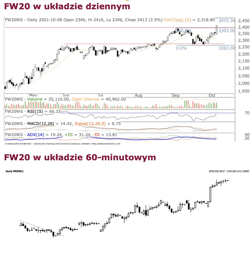 Akcje sektora bankowego, paliwowego oraz walory Allegro wspierają notowania największego warszawskiego indeksu na GPW - analiza FW20 - 3