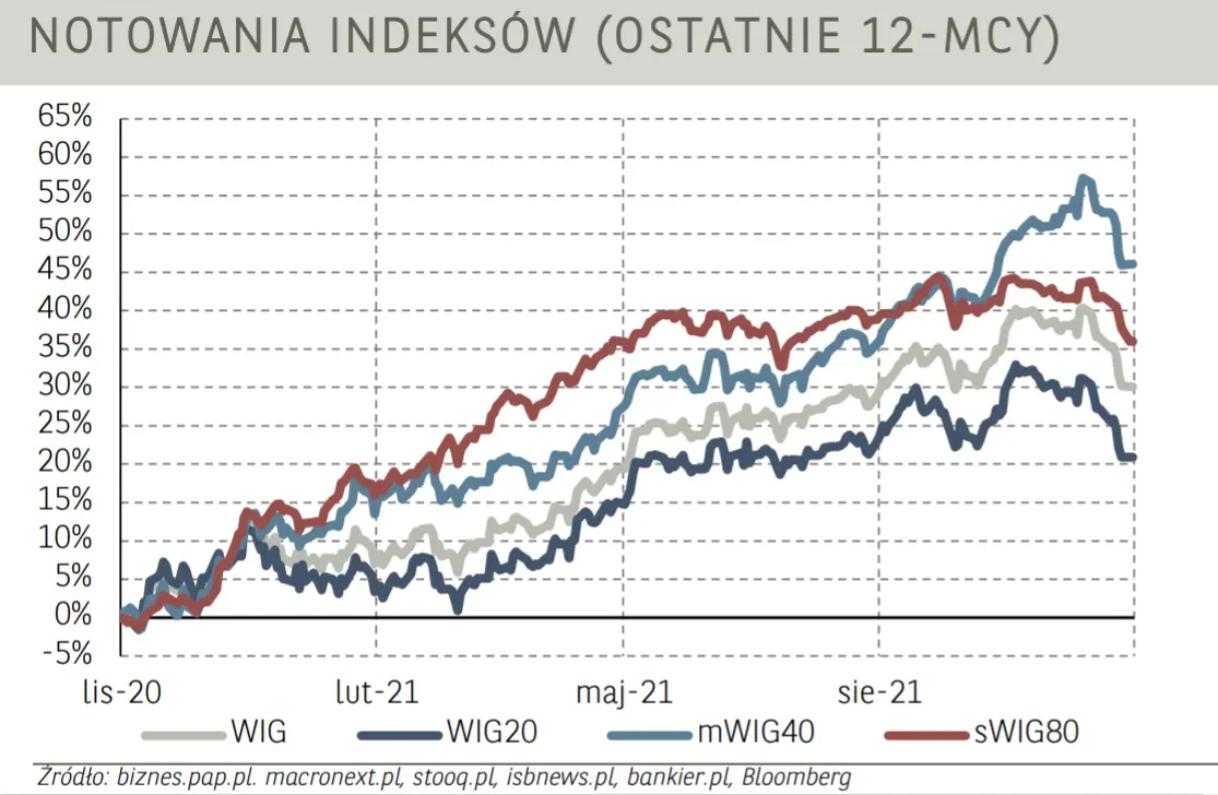 Indeks blue chipów: Mercator dalej zyskuje. Akcje JSW i Lotos lecą w dół! - 1