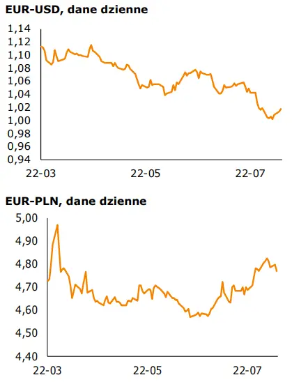 Informacje gospodarcze oraz notowania walutowe (EUR-USD, EUR-PLN, USD-PLN, CHF-PLN): Wstrzymanie dostaw gazu do UE może zmniejszyć unijny PKB - 1
