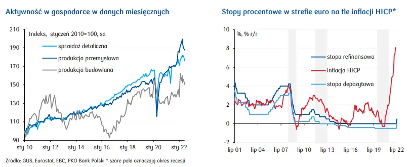 Przegląd wydarzeń ekonomicznych: Polska gospodarka hamuje, EBC podnosi stopy - 1