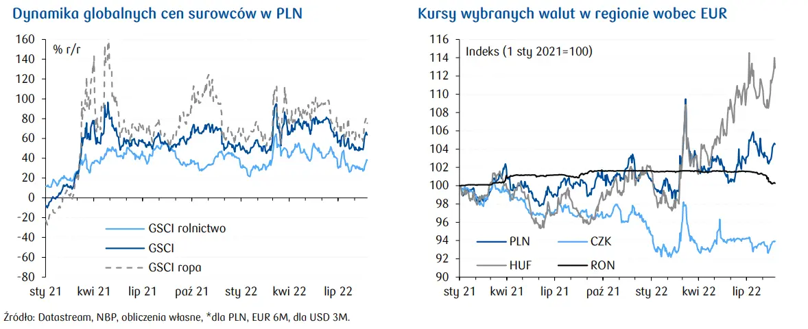 Dziennik PKO oraz przegląd sytuacji na rynkach finansowych (akcje, surowce, kursy walut, obligacje): Pogłębienie kryzysu energetycznego w Europie wzmaga oczekiwania na podwyżki stóp procentowych w strefie euro - 4