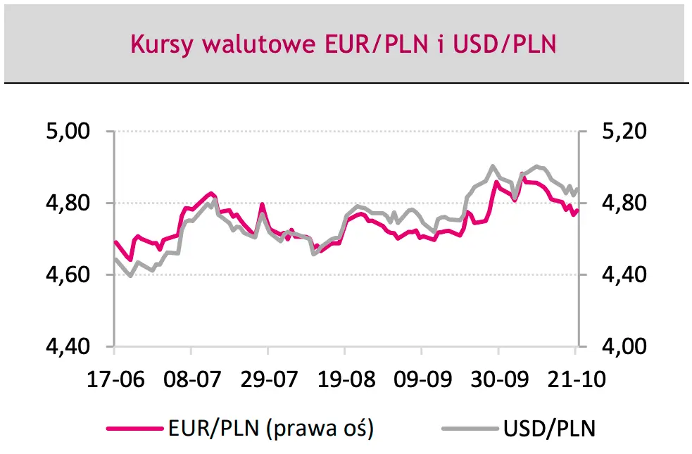 Kursy walut 26.10.: euro leci na łeb, złotówka na fali! Zobacz, ile za jednego rubla (RUB), funta (GBP), franka (CHF), forinta (HUF), jena (JPY), euro (EUR), koronę (NOK), dolara (USD) - 6